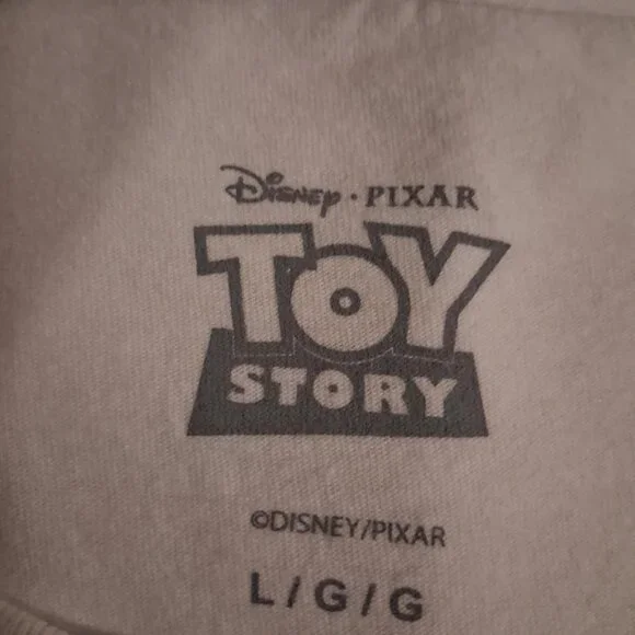 TOY STORY LONG SLEEVE T-SHIRT SIZE-LARGE - Picture 6 of 7